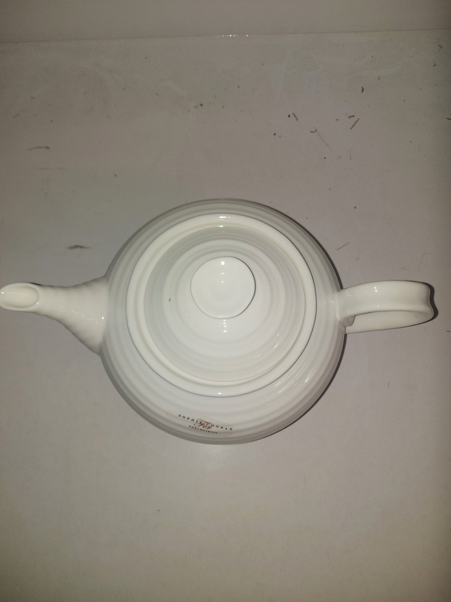 Deal-Portmeirion Portmeirion Sophie Conran White Teapot - Shoppedeals