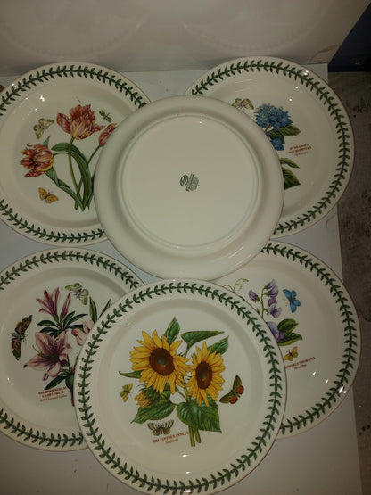 Portmeirion Botanic Garden Dinner Plates Set of 6- PRICE cut! - Shoppedeals