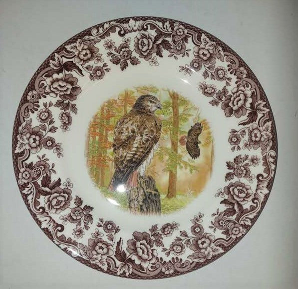 Spode Woodland Dinner Plate Hawk