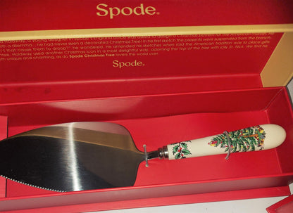 Spode Christmas Tree Cake Slicer - Shoppedeals