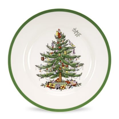 Spode Christmas Tree Set of 12 Dinner Plates - Shoppedeals