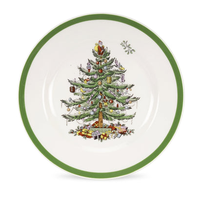 Spode Christmas Tree Set of 8 Salad Plates - Shoppedeals