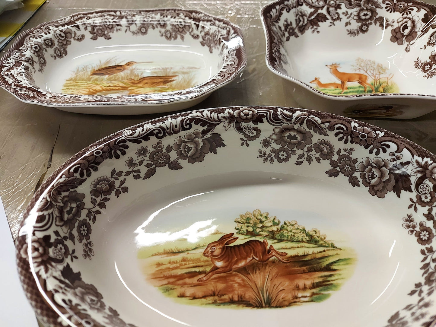 Spode Woodland 3 Piece Serving Set - Shoppedeals