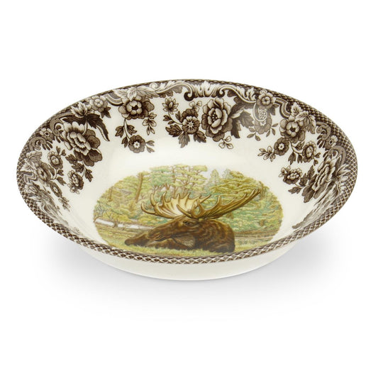 Spode Woodland Cereal Bowls- moose - Shoppedeals