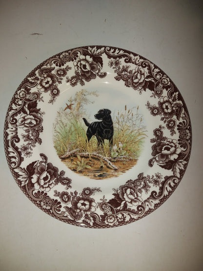 Spode Woodland Dinner Plate Black Lab - Shoppedeals