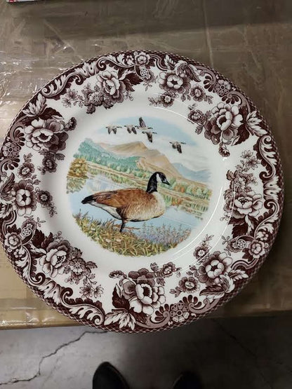 Spode Woodland Dinner Plate Canada Goose - Shoppedeals