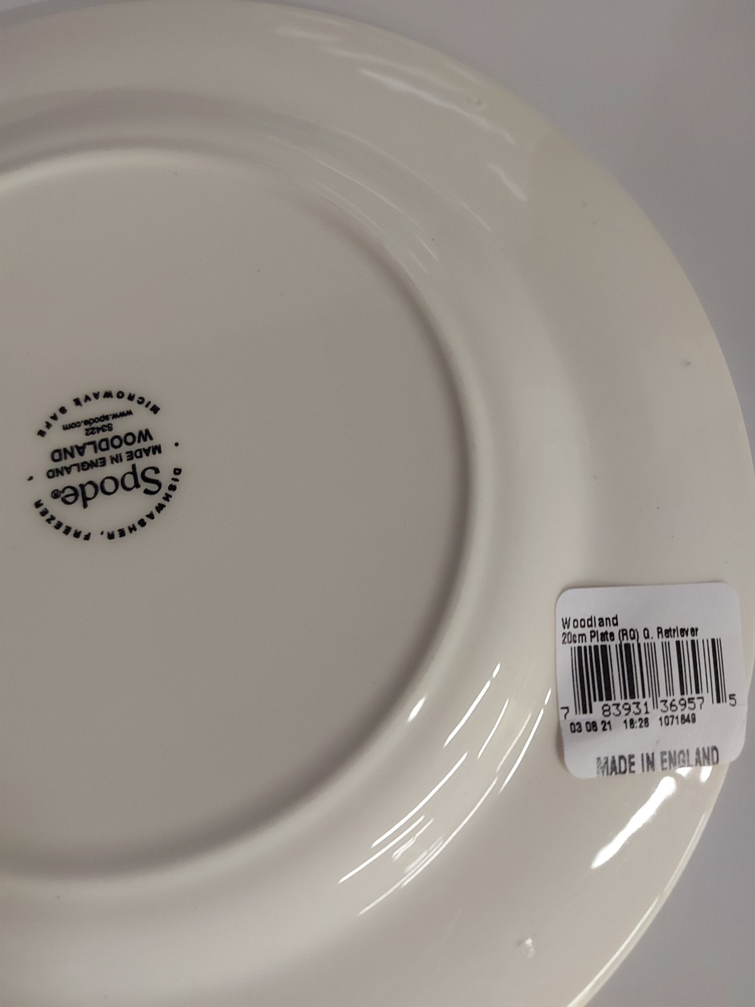 Spode Woodland dinner Plate Golden Retriever - Shoppedeals