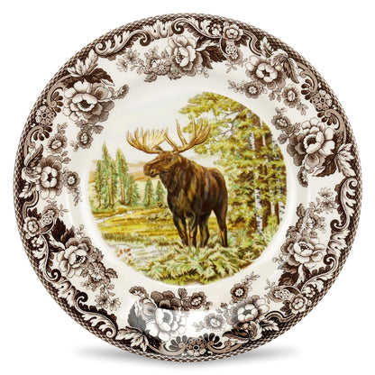 Spode Woodland Dinner Plate Moose - Shoppedeals