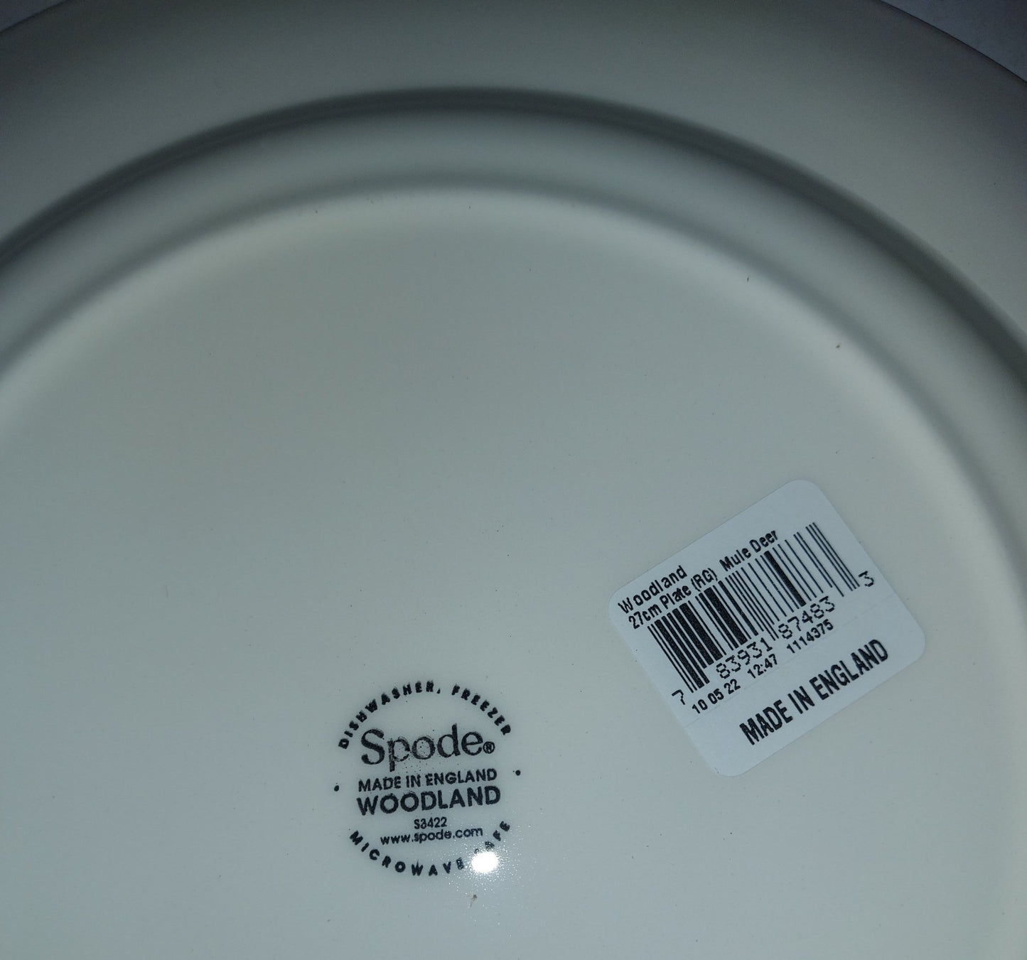 Spode Woodland Dinner Plate Mule Deer - Shoppedeals