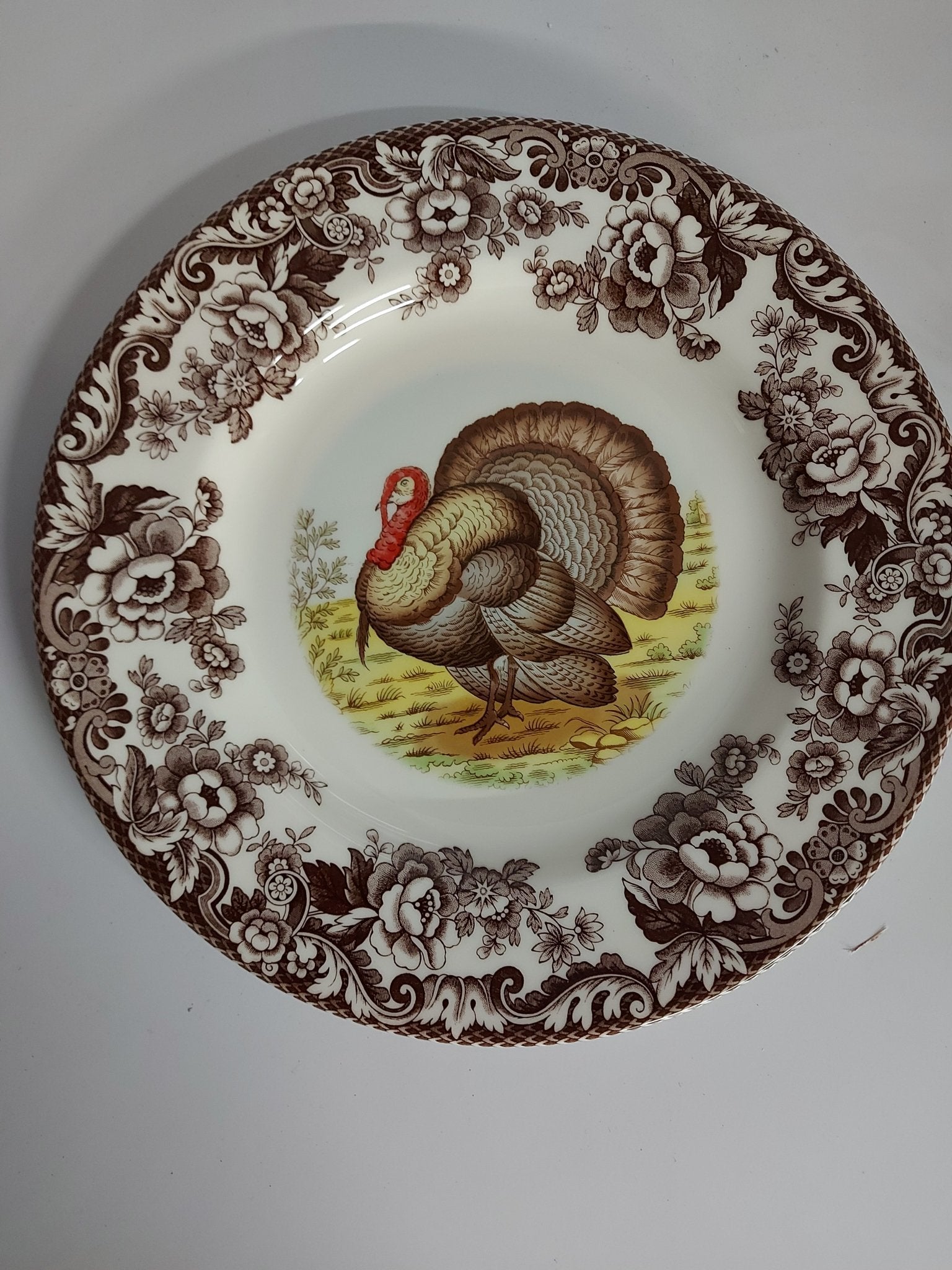 Spode Woodland Dinner Plate Turkey - Shoppedeals