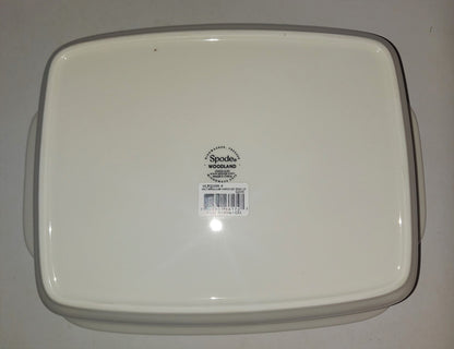 Spode Woodland Rectangle ( Lasagne) Handled Dish 12 inch x 9inch - Shoppedeals