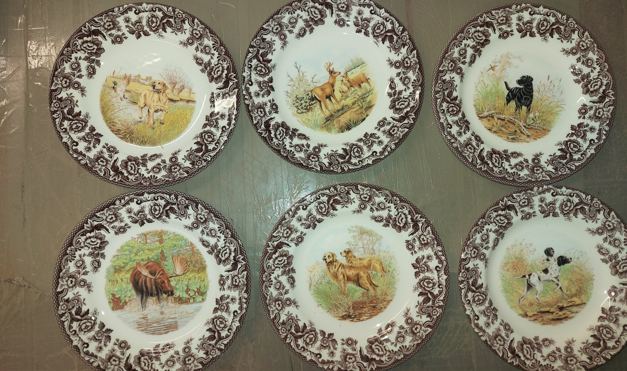 Deer salad clearance plates