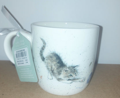 Wrendale Cat and Mouse Mug, 11 oz. - Shoppedeals